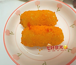 不放一滴油的炸香肠的做法