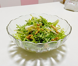 肉丝拌苦苣的做法