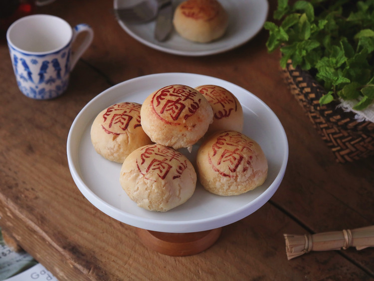 榨菜鲜肉月饼的做法