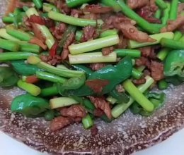 家常蒜薹炒肉的做法