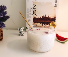 #美味开学季#椰汁西米汤圆银耳羹的做法