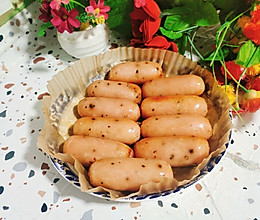 黑椒脆皮烤肠(空气炸锅版)的做法