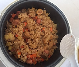 电饭锅菜饭的做法