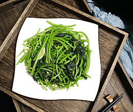 养生好菜——素炒红薯叶的做法