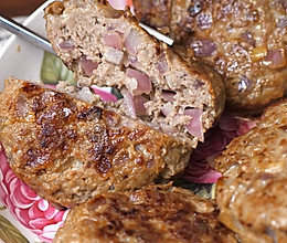 多汁汉堡牛肉饼的做法