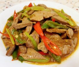 香辣又下饭～爆炒猪肝的做法