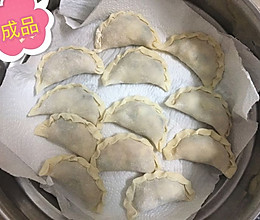 猪肉冬菇马蹄饺子、西芹马蹄饺子的做法