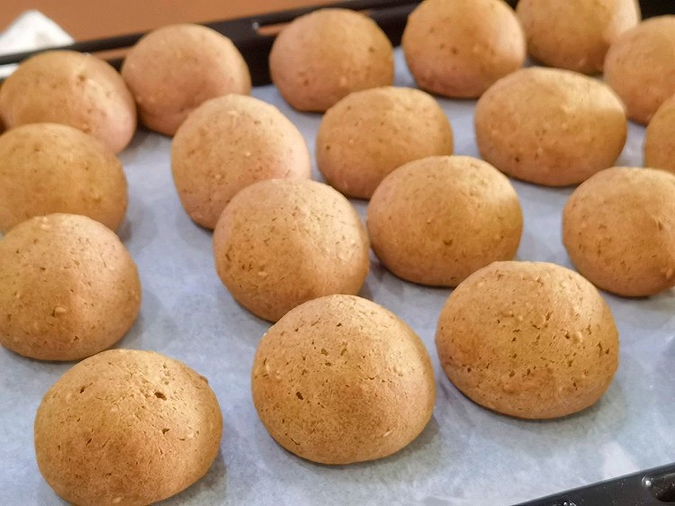 健康小点心～红曲麻薯的做法