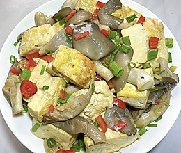 豆腐焖平菇的做法