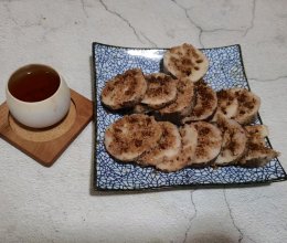 香甜藕夹的做法