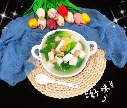 #智利贻贝中式烹法大赏#鲜美贻贝青菜豆腐汤㊙️的做法