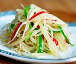 酸辣土豆丝的做法