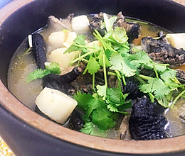 砂锅山药乌鸡汤的做法