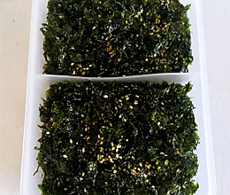 家常紫菜秒变芝麻海苔碎的做法
