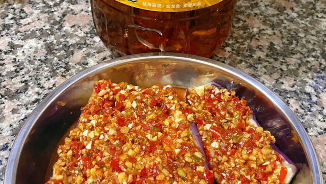 #寻味外婆乡 香满中秋宴#剁椒蒸茄子的做法