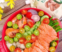 #厨房里的鲜香秘诀,太太乐松茸鲜,一餐一筷见鲜香#青柠海鲜碗的做法