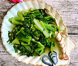 清炒菜苔的做法