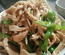 青椒炒面筋的做法