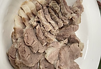 白切梅花肉的做法