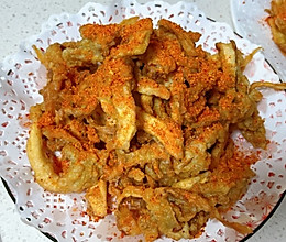 #中小学生营养餐#酥酥脆脆炸鲜蘑的做法