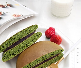 铜锣烧（抹茶味）的做法