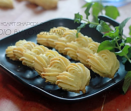 #美国西屋无极热风烤箱试用#心型柠檬曲奇的做法