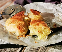 #秋天怎么吃# 快手榴莲饼的做法