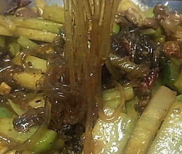 萝卜粉条肉的做法