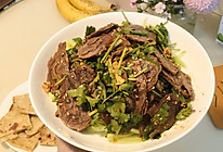 下酒菜：凉拌卤牛肉的做法