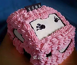粉色系小汽车蛋糕#豆果5周年#的做法