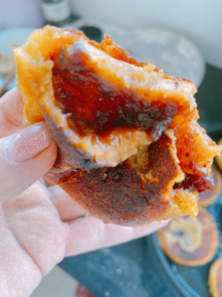 流心柿子饼来喽……的做法