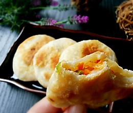 虾皮红罗卜椰菜饼的做法