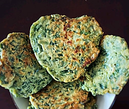 茼蒿鸡蛋饼的做法