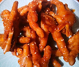 虎皮鸡爪的做法
