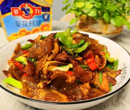 #健康炸味用多力#五花肉炒蕨粑粉的做法