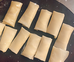 饺子皮香蕉春卷的做法