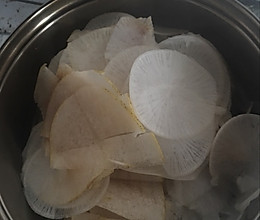 白萝卜梨水的做法