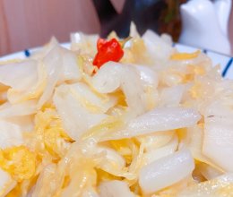 素炒白菜的做法