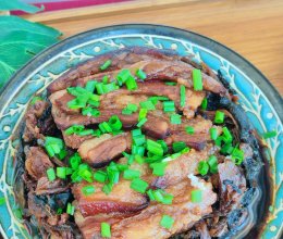 #秋日养生这样吃#梅干菜扣肉的做法