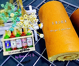 蓝莓酱蛋糕卷+#豆果5周年#的做法