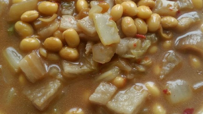 豆咸菜的做法
