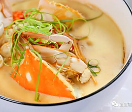 梭子蟹蒸蛋【宝宝辅食】的做法