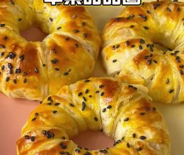 手抓饼苹果甜甜圈的做法