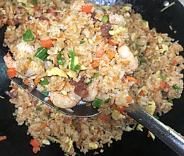 海胆炒饭的做法