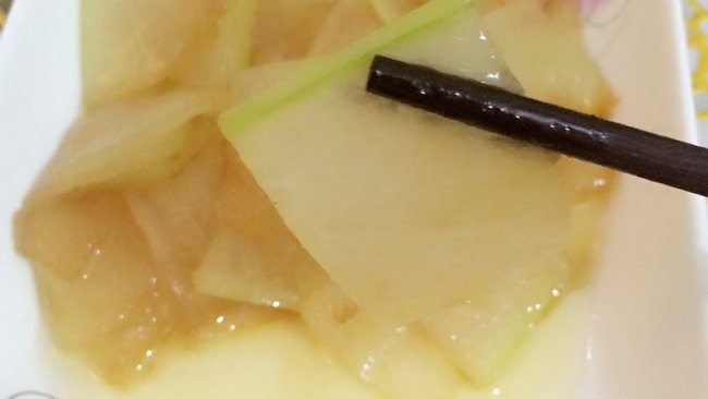 减肥小素食水晶冬瓜的做法