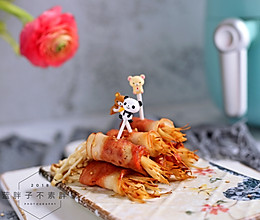 金针菇烤培根的做法