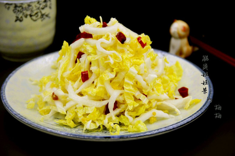 脆爽娃娃菜的做法