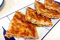 不用和面，外酥里嫩的手抓饼版-快手香酥肉饼的做法