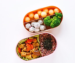 好好吃饭～咖喱鸡块便当的做法