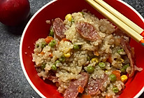 【留学生版】广味香肠饭的做法